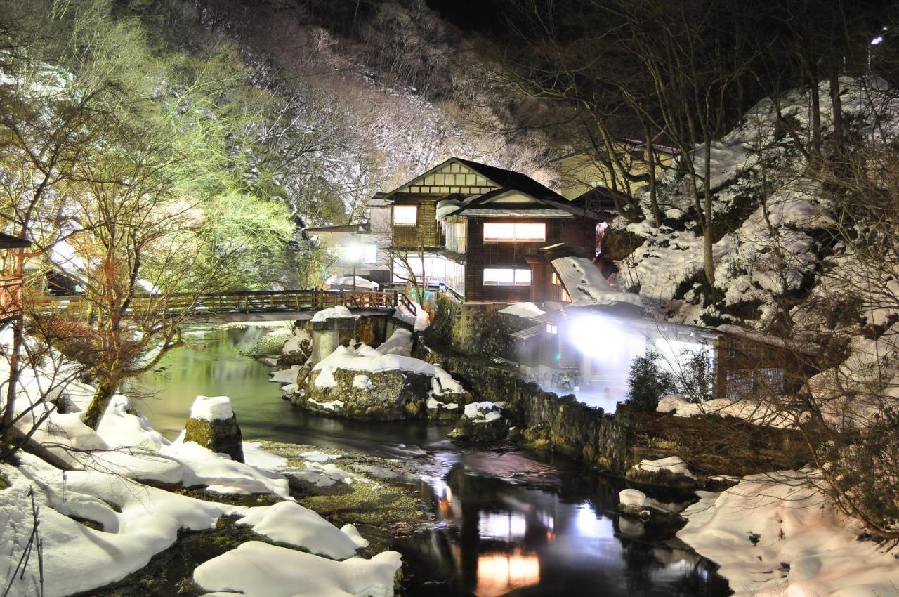Osawa Onsen Sansuikaku Hotel Hanamaki Ngoại thất bức ảnh